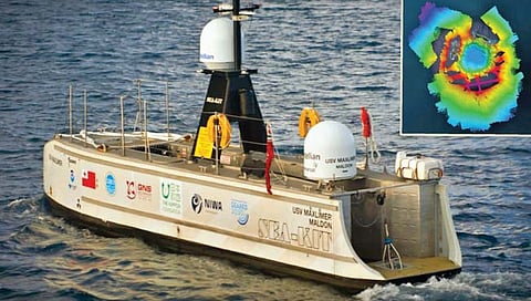 रोबो बोटीने बनवला सागरी ज्वालामुखीचा नकाशा