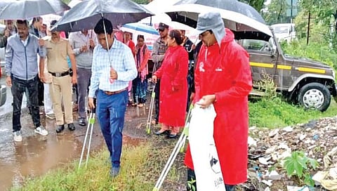 सातारा : भोसे-पांगारीत स्वच्छता मोहीम