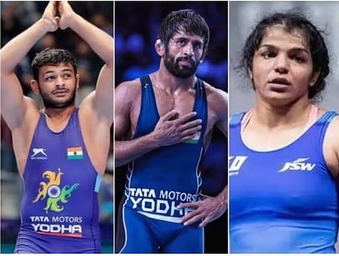 CWG 2022 : बजरंग पुनिया, साक्षी मलिक, दीपक पुनिया यांनी मिळवले सुवर्ण