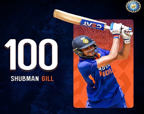 Shubman Gill Century : हरारेमध्ये आले ‘गिल’ नावाचे वादळ, फटकावले पहिले वनडे शतक!