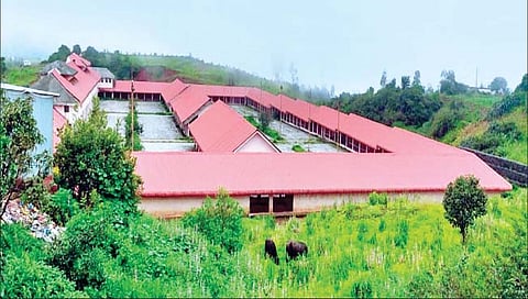 वाई : मांढरगडावरील यात्री निवास वर्षानुवर्षे रखडलेलेच