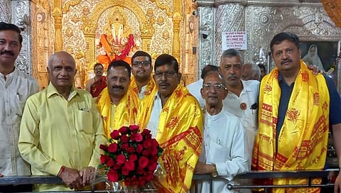 श्रीमंत दगडूशेठ हलवाई गणपती ट्रस्टच्या अध्यक्षपदी माणिक चव्हाण यांची निवड