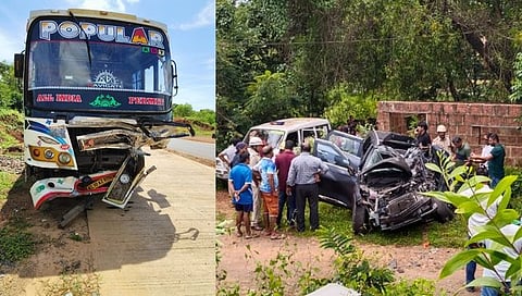 Accident : मुंबई-गोवा राष्ट्रीय महामार्गावर भीषण अपघात; महिलेसह एक वर्षाच्या चिमुकल्याचा जागीच मृत्यू