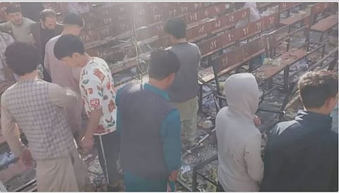अफगाणिस्तान : काबुलमध्ये शैक्षणिक संस्थेवर आत्मघाती हल्ला; १०० ठार