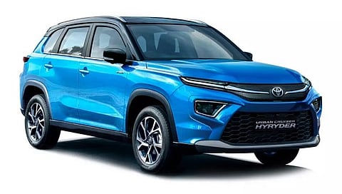 Toyota Urban Cruiser Hyryder : टोयोटाची अर्बन क्रूझर हायरायडर SUV कार लॅान्च