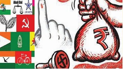 राजकीय पक्षांच्या देणग्यांना निवडणूक आयोगाचा लगाम