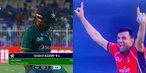 Babar Azam vs Ehsan Khan : चार वर्षांनंतरही बाबर आझमसाठी एहसान खान ठरला कर्दनकाळ!