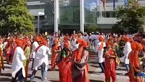 जर्मनीत ढोल, ताशा, लेझीमसह पारंपरिक वाद्यांच्या निनादात गणेशोत्सव उत्साहात