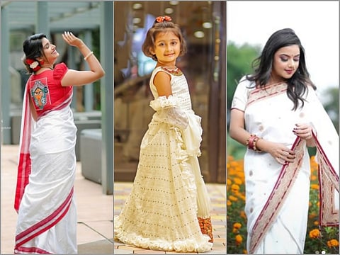 Navratri day 1 : ‘श्वेतवस्त्रा’ अभिनेत्रींचा हा नजाकतदार अंदाज पहाच !