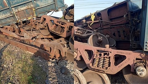 अमरावती: मालगाडीचे 20 डबे रुळावरून घसरले