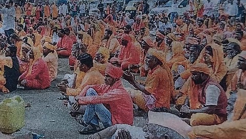 यवतमाळ : नाथजोगी समाजाचा जिल्हाधिकारी कार्यालयावर मोर्चा