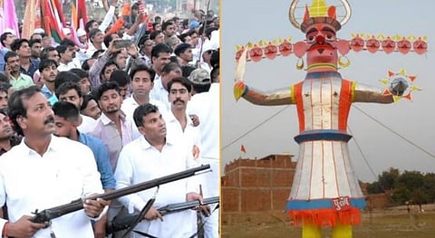 भारतात ‘या’ जिल्ह्यात रावण आणि त्याच्या सैन्यांवर झाडल्या जातात गोळ्या, 125 वर्षांपासून जपली जाते ही परंपरा