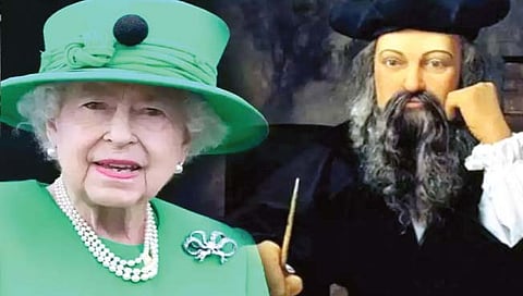 ब्रिटनच्या महाराणी एलिझाबेथ यांच्या मृत्यूनंतर वाढली नॉस्त्रेदेमसच्या पुस्तकाची विक्री