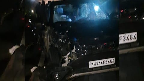 बारामती-मोरगाव रस्त्यावर अपघात; तिघे ठार