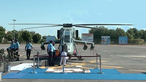 हेलिकॉप्टरचा ताफा आज लष्करात दाखल होणार; दर मिनिटाला ७५० गोळ्या डागण्याची क्षमता