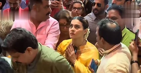 काजोलच्या साधेपणाचे कौतुक (Video)