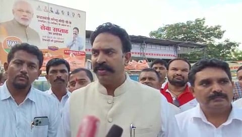 सातारा : शरद पवारांनी पाणी पळवण्याचे केलेलं पाप आम्ही धुवून काढले : खासदार रणजितसिंह नाईक निंबाळकर