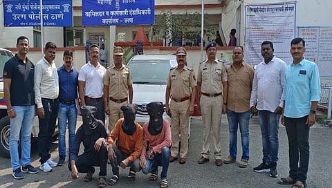 रायगड : द्रोणागिरी नोड येथे दरोडेखोरांच्या टोळीतील तिघे जेरबंद