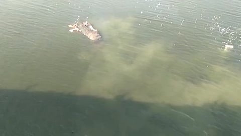 ट्रक तापी नदीत कोसळला,www.pudhari.news