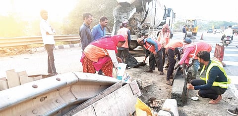 पुणे : नवले, भूमकर पुलावर मलमपट्टी; अपघातानंतर कायमस्वरूपी उपाययोजनांकडे दुर्लक्ष