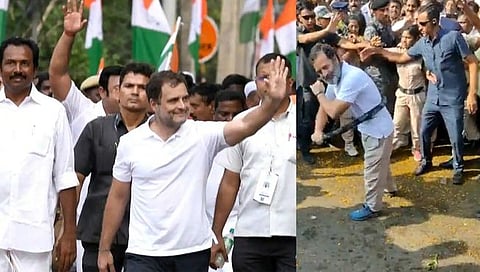Bharat Jodo Yatra : भारत जोडो यात्रेत राहुल गांधी यांनी स्वत:वर ओढले आसूड (video)
