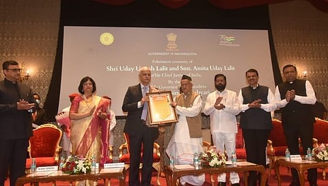 राज्याच्या वतीने झालेला सन्मान विठ्ठलाच्या पूजेसारखा : सरन्यायाधीश उदय लळीत
