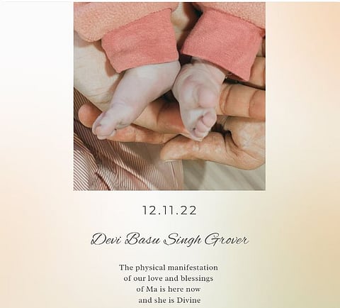 Bipasha Basu baby girl 