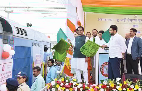 नगर-बीड-परळी रेल्वेचे काम वेगाने पूर्ण करणार : राज्यमंत्री रावसाहेब दानवे