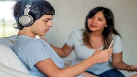 Distance in children and parents 