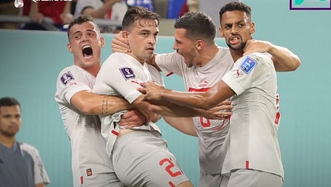FIFA World Cup : स्वित्झर्लंड बाद फेरीत; सर्बिया ३-२ ने पराभूत