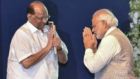 पंतप्रधान नरेंद्र मोदी यांनी शरद पवारांना दिल्या वाढदिवसाच्या खास शुभेच्छा