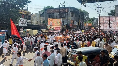 धुळे: लव्ह जिहादविरोधात जनआक्रोश मोर्चा