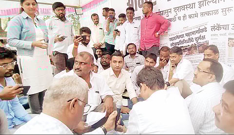 नगर : चर्चा निष्फळ : आमदार नीलेश लंके यांचे उपोषण सुरुच