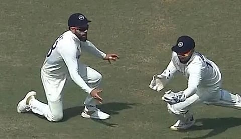 Rishabh-Virat Catch : विराटने ‘सोडला’, पंतने ‘टिपला’… हा कॅच पाहिल्‍यानंतर तुम्‍ही म्‍हणाल, क्‍या बात है!