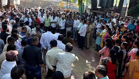 नाशिकरोड: वीज कर्मचारी संपावर,www.pudhari.news