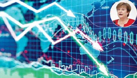 मंदीचे सावट; नाणेनिधीचा इशारा