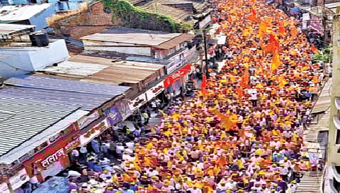 कोल्हापूर : देशाला हिंदू राष्ट्र घोषित करा