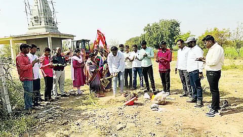 देऊळगावगाडा येथे जलजीवन योजनेच्या कामाला सुरुवात