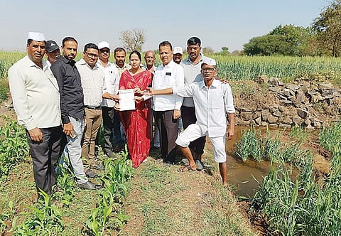 कालवा फुटल्याने मोठे नुकसान; खेड तालुक्यातील आखरवाडी येथील घटना