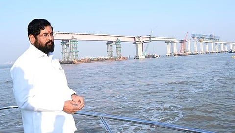 Trans Harbor Link : मुंबई ट्रान्स हार्बर लिंक नोव्हेंबरपासून खुला होणार : मुख्यमंत्री शिंदे