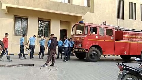 नागपूर : पोलीस आयुक्त कार्यालयात आग, फाईली जळून खाक