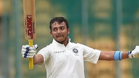 Prithvi Shaw: पृथ्वी शॉचे त्रिशतक, ‘रणजी’त दुसरी सर्वोच्च धावसंख्या नोंदवून रचला इतिहास