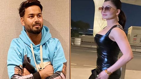 rishabh pant and urvashi 