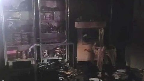 उमेद’च्या प्रक्रिया उद्योगाला आग  