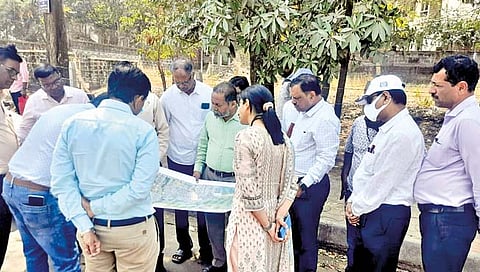 कोल्हापूर : नियोजित उड्डाण पुलासाठी संयुक्त सर्वेक्षण