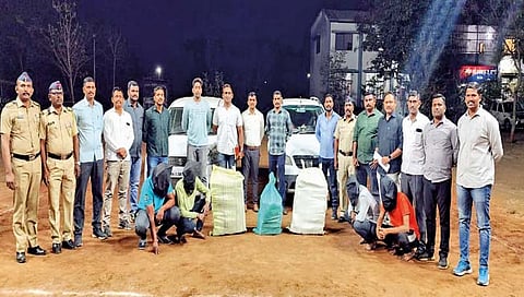 सांगली : कवठेपिरानमध्ये 20 लाखांचा गांजा जप्त; चारजणांना अटक