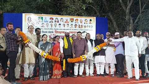 Sudhakar Adbale | शिक्षकांच्या हक्कासाठी सहभागृहाबाहेरही लढेन: आमदार सुधाकर अडबाले