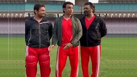 आमिर खान, शरमन जोशी आणि आर माधवन