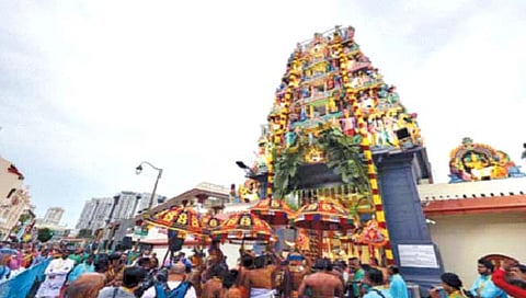 सिंगापूरमध्ये दोनशे वर्षांपूर्वीच्या मंदिराचा जीर्णोद्धार