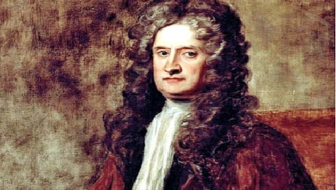 Newton mysterious death 